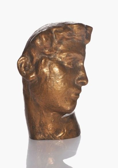 OLIVIER BRICE (1933-1989) 

SANS TITRE, 1974

Bronze à patine dorée, signé, daté...