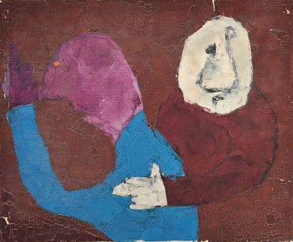 Raymond QUENEAU (1903-1976) 

SANS TITRE, 1959

Huile sur toile

signée et datée...