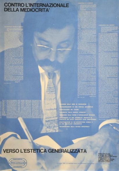 null CONTRO L’INTERNAZIONALE

DELLA MEDIOCRITA, 1967

Affiche de l’exposition organisée

par...