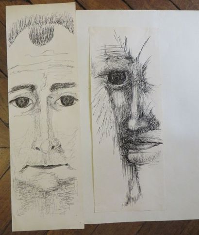 Jos DECOCK (1934-2010) Visage d’homme

Encre sur papier

54,5 x 20,5 cm

Visage d’homme

Encre...
