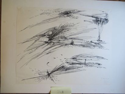 Jos DECOCK (1934-2010) Étude, 1988

Technique mixte sur papier signé

et daté 1988...