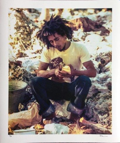 JAFFE LEE ( Américain, né 1950) Untitled, 1986

(Bob Marley Little Bay) 

Estampes...