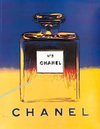 WARHOL Andy (1928-1987) Chanel (Bleu et jaune)

Tirage digital en couleurs sur papier....