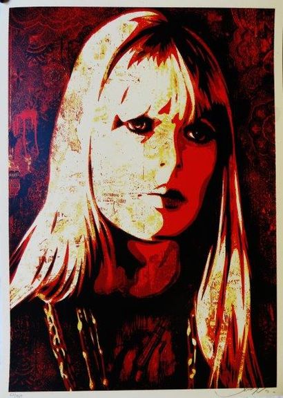 PRINT OBEY Nico 2010

Sérigraphie en couleurs sur papier, numéroté 407/450 en bas...