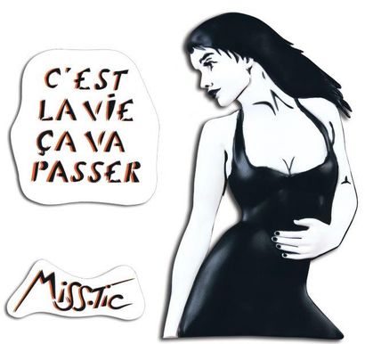 MISS TIC (Française, née en 1956) C'est la vie ça va passer, 2012

Bas-relief, composé...