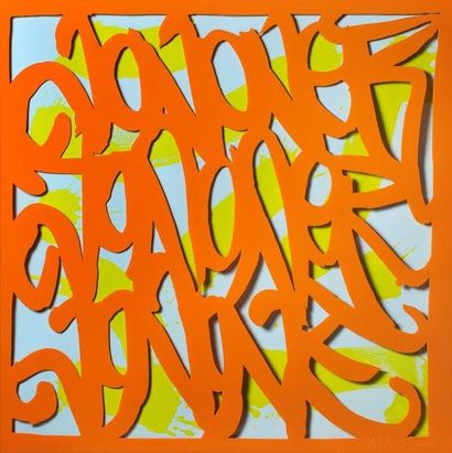 JONONE (Américain, né en 1963) 

Sans titre, 2011

Plexiglas et peinture sur papier...