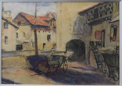 Léon JOUHAUD ( 1874-1950) 

La vallée de la Creuse

Pastel sur papier signé et daté...