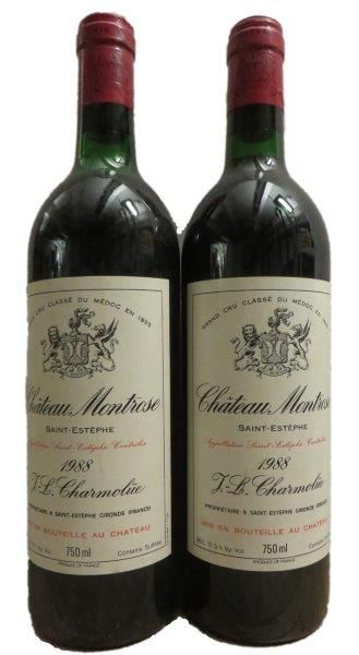 null 2 demi-bouteilles


CHÂTEAU MONTROSE 1988 


GCC2 Saint-Estèphe 


(1 H.E +,...