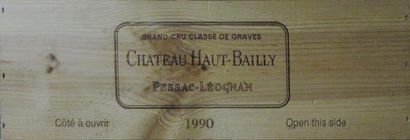 null 12 Bouteilles


CHÂTEAU HAUT BAILLY 1990


CC Graves


( CBO ) 1 B.G sinon état...