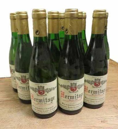 null 12 demi- bouteilles


HERMITAGE Blanc 1993


Jean Louis Chave


(état parfait)...