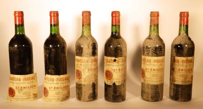 null 12 bouteilles


CHÂTEAU FIGEAC 1975


GCC1B Saint-Emilion


(T.L.B + ou mieux;...