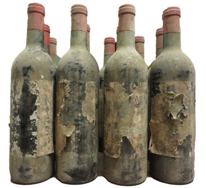 null 12 bouteilles


CHÂTEAU LA BÉCASSE 1975


CB Pauillac


(T.L.B ou mieux; e.t.a...