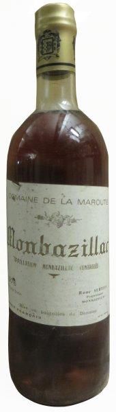 null 1 bouteille


MONBAZILLAC 1976 


Domaine de la Maroutie 


 (T.L.B; e.l.a)