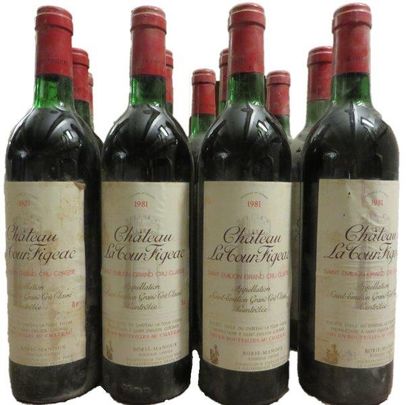 null 12 bouteilles


CHÂTEAU LA TOUR FIGEAC 1981


GCC Saint-Emilion


(11 T.L.B...