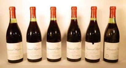 null 12 bouteilles


POMMARD-RUGIENS (1° Cru) 1981


Hubert De Montille


(3 cm ou...