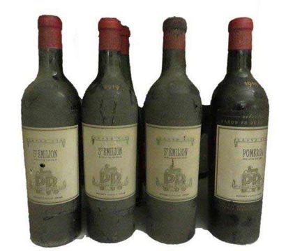 null 1 bouteille


POMEROL 1949


(B; c.s + s.c.a voire coulante)


Baron Ph de ...