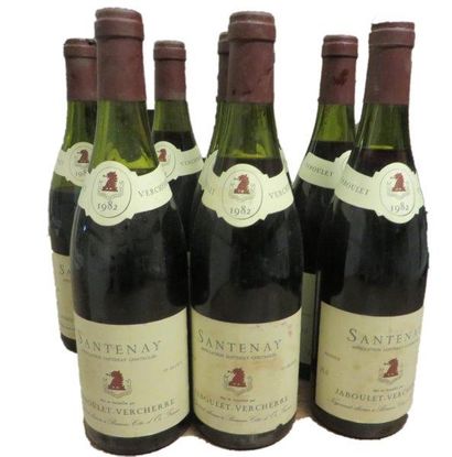 null 9 bouteilles


SANTENAY Rouge 1982


Jaboulet Vercherre(5 cm ou mieux; e.a à...