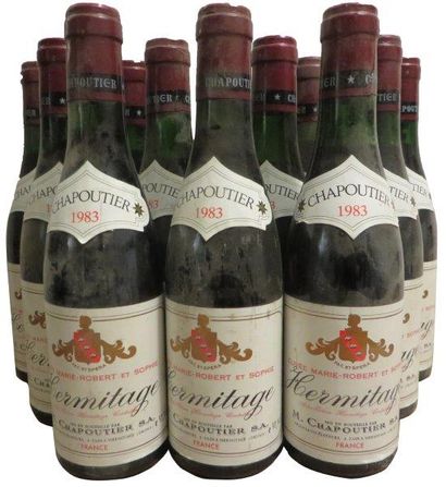 null 12 demi-bouteilles


HERMITAGE Cuvée Marie Robert Sophie 1983


Chapoutier


(3...