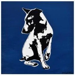 BLEK LE RAT (né en 1952) 

His Masters Voiceless (Blue), 2007

Peinture aérosol et...