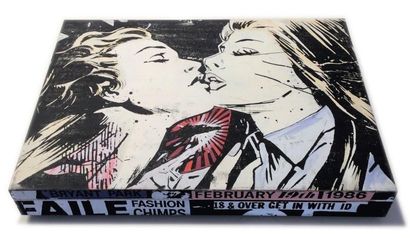 FAILE (Fondé en 1999) Puzzle box 02, 2010

Acrylique et sérigraphie sur 88 cubes...