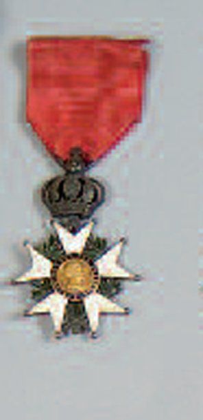 null FRANCE Ordre de la Légion d'honneur. Etoile de Chevalier (4e type). Argent,...