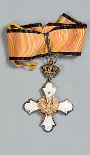 null GRÈCE Ordre du Phoenix (1926). Ensemble de Grand Officier. - Croix : vermeil,...