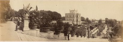ROBERT MACPHERSON ITALIE – MACPHERSON Robert 1811-1872

Parc et fontaine de la Villa...