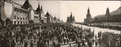 A. TARTAKOVSKI A. TARTAKOVSKI

Place Rouge, Moscou, 7 septembre 1947.

Panorama composé...