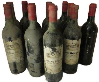 null 12 bouteilles

CHÂTEAU BELAIR 1975

GCC1B Saint-Emilion

(11 H.E ou mieux et...