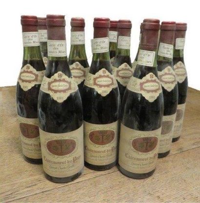 null 12 bouteilles

CHÂTEAUNEUF DU PAPE Rouge 1981

Laurent Charles Brottes

(3 cm...