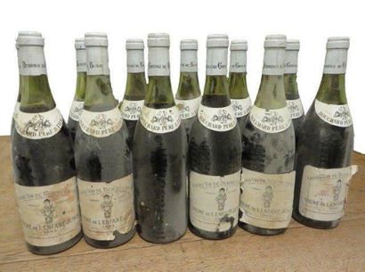 null 12 bouteilles

BEAUNE-GREVES VIGNE DE L'ENFANT JÉSUS (1° Cru) 1983 

Bouchard...