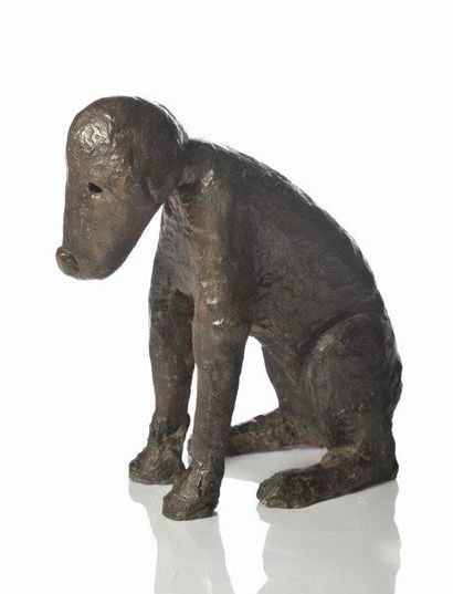 KADISHMAN Menashe (1932-2015) 

Chien

Bronze à patine brun vert

56 x 37 x 29 cm

Provenance...