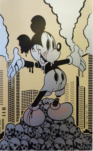 DILLON BOY (Américain, né en 1979) 
Mickey, Mouse Corporations Kill 2012
Impression...