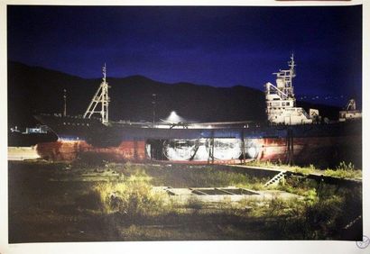 JR ( Français né en 1983) Inside Out Projet, Action In Kesennuma, Japan, 2013
Lithographie...