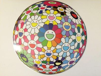 TAKASHI MURAKAMI (Japonais, né en 1962) 
Flowerball: want to hold you, rainbow in...