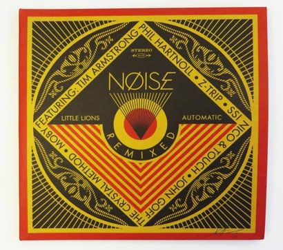 VINYLES 
Noise, 2016
Impression sur pochette vinyl et deux vinyl, pochette numéroté...