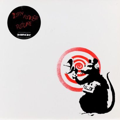 BANKSY (Britannique, né en 1975) Dirty funker- Future ( Radar Rat)

Red edition on...