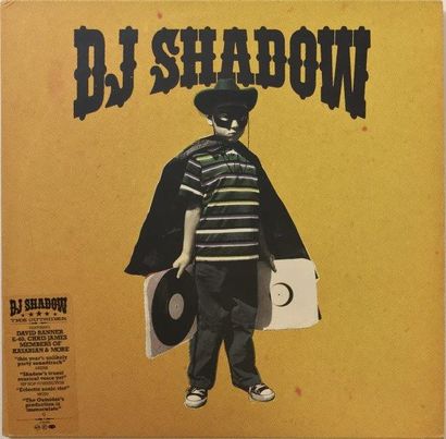 PAUL INSECT (Britannique, né en 1971) 

DJ Shadow

Impression sur pochette de disque...