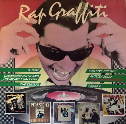 RAP GRAFFITI 

Impression sur pochette de disque vinyl et disque vinyl

Offset print...