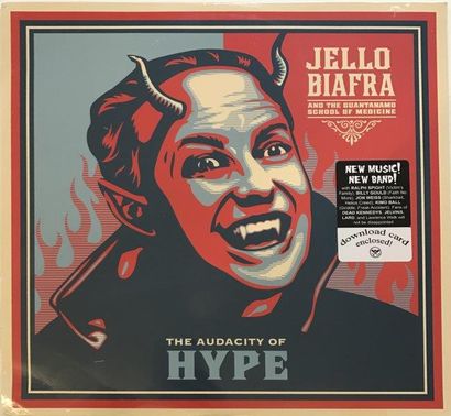 VINYLES 

Jello Biafra- The audacity of hype 

Impression sur pochette de disque...