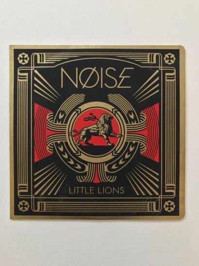 VINYLES 
Noise- Little Lion
Impression sur pochette de disque vinyl daté 2014 et...