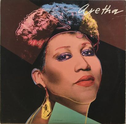 WARHOL Andy (1928-1987) 

Aretha Franklin- Aretha

Impression sur pochette de disque...