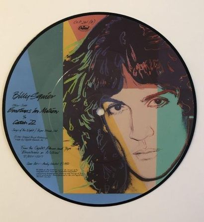 VINYLES 
Billy Squier
Impression sur disque vinyl 45 T
Offset print on vinyl record...