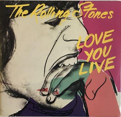 VINYLES The Rolling Stone- Love you Live
Impression sur pochette de disque vinyl...