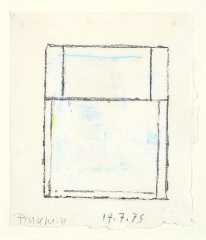 Jean-Pierre PINCEMIN (1944-2005) SANS TITRE, 1975

Technique mixte sur papier signé...