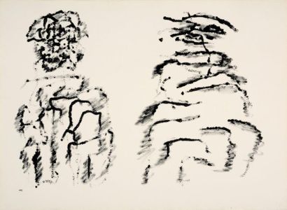 Henri Michaux (1899-1984) SANS TITRE, 1967

Acrylique sur papier monogrammé en bas...