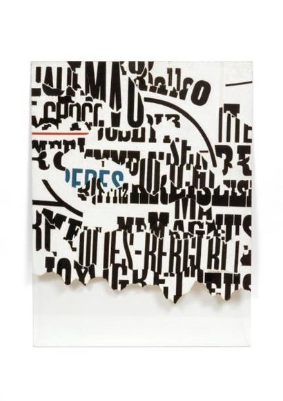 Arthur AESCHBACHER (né en 1923) SANS TITRE, 1976

Collage d’affiches déchirées

contrecollées...