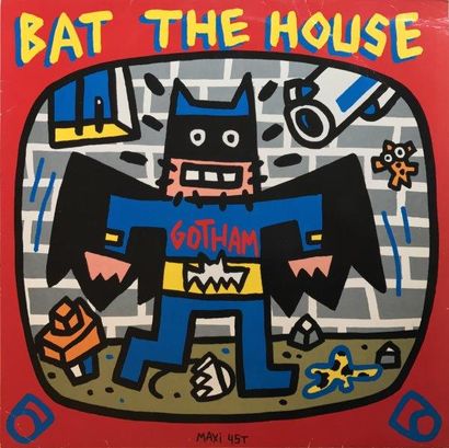 VINYLES Bat the house - Gotham
Impression sur pochette de disque vinyl portant la...