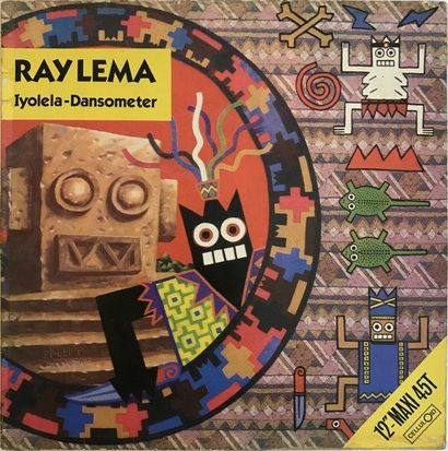 VINYLES RAY LEMA - Iyolela - Dansometer
Impression sur pochette de disque portant...