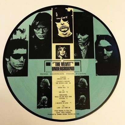 VINYLES The velvet underground- More bermuda tha pizza
Impression sur disque vinyl...